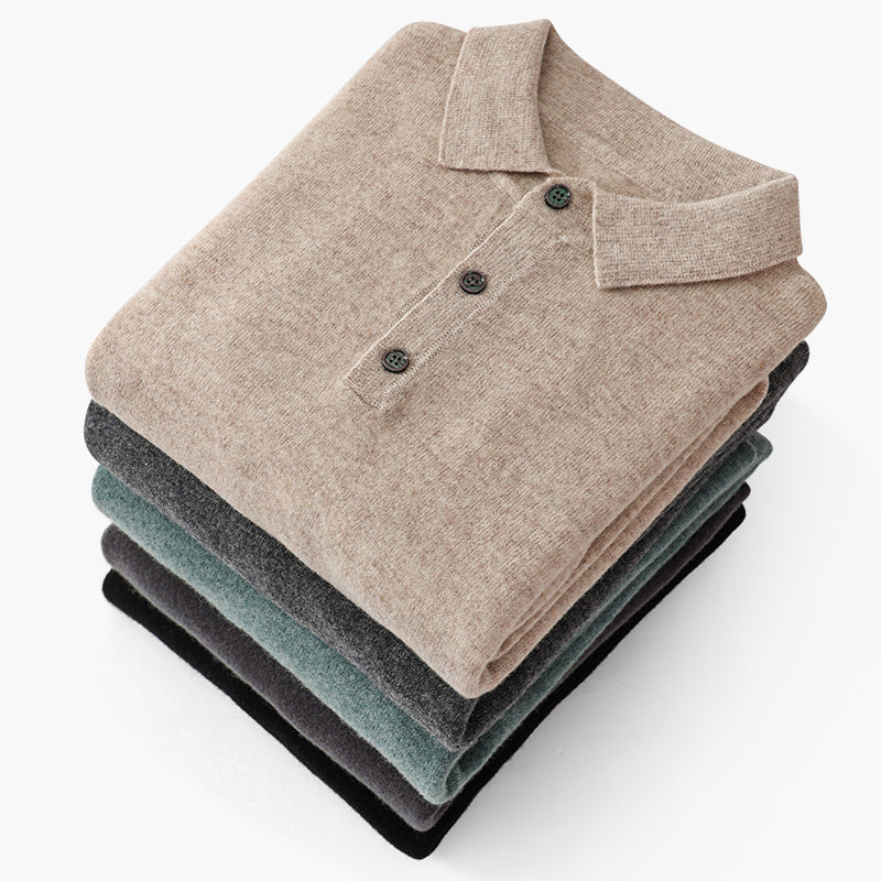 100% Cashmere Polo