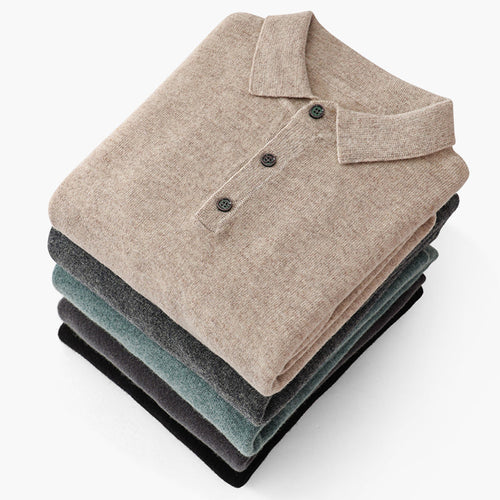 100% Cashmere Polo